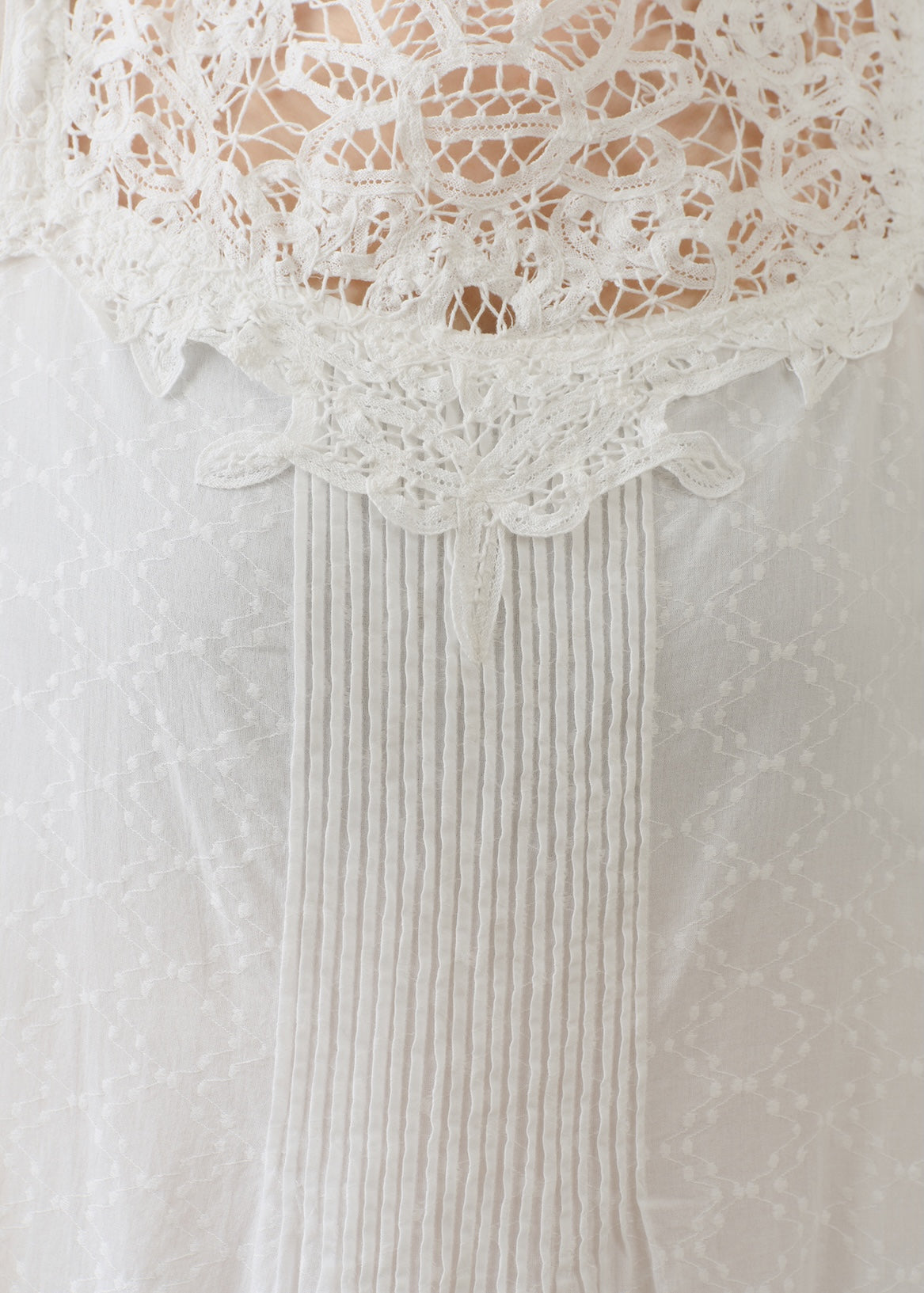 Cotton Batten Lace Dress | Pasand by ne Quittez pas | パサンドバイ