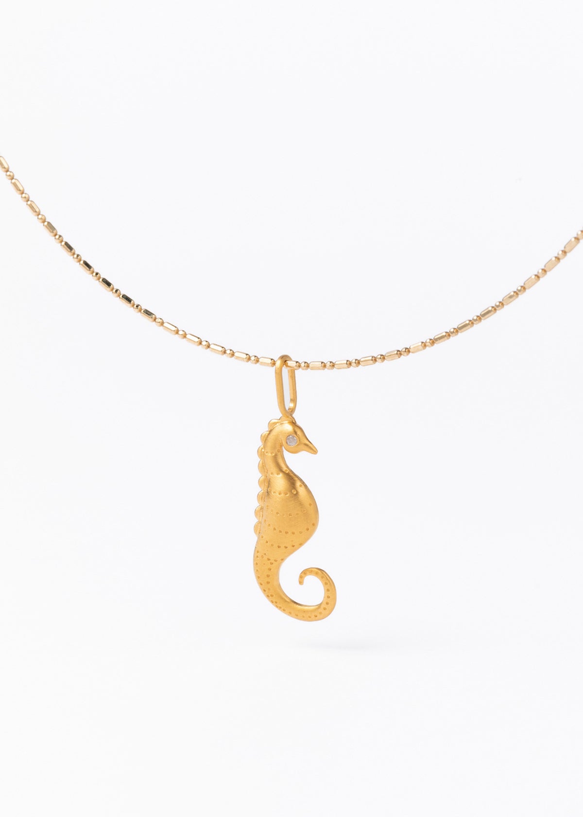 Seahorse Necklace Charm