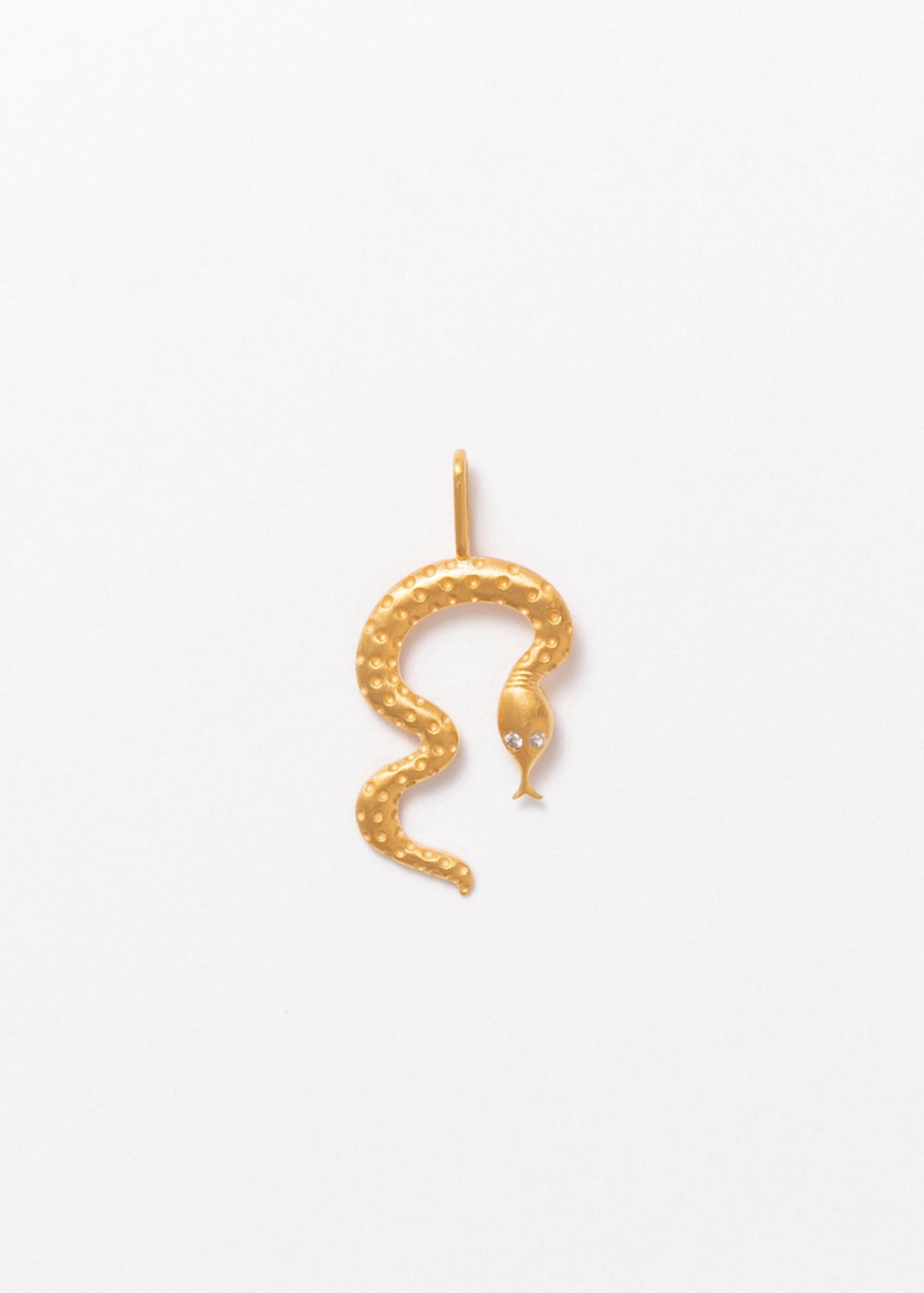 Snake Necklace Charm