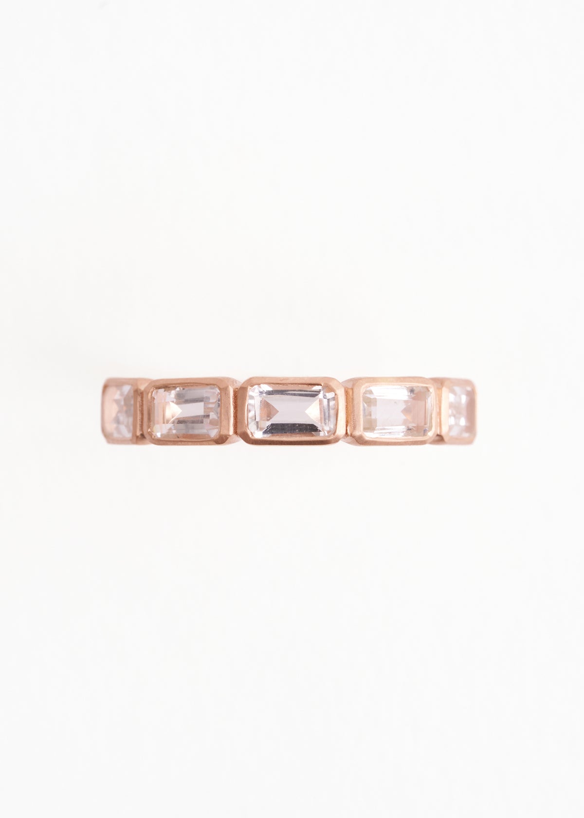 【10/28 10時発売】Jaipur Rose Rectangle Half Eternity Ring