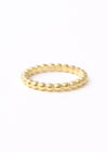 Round Dot Eternity Ring