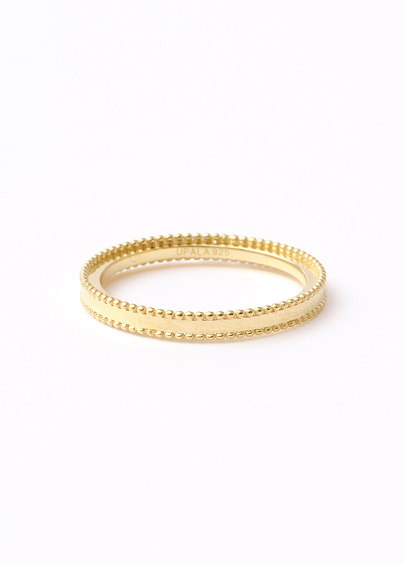 Milgrain Gold Ring