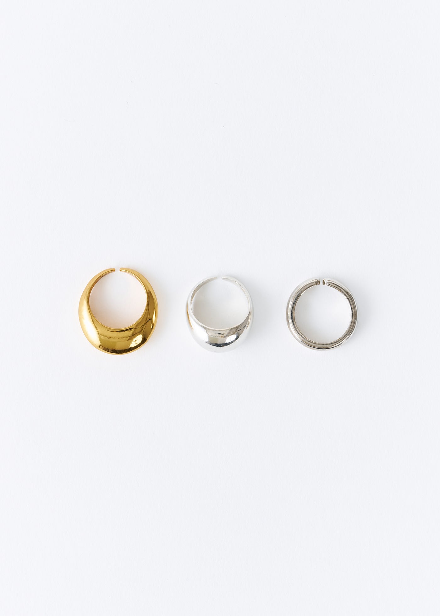 ドレスに合わせるエスプリジュエリー Dome Ring Set