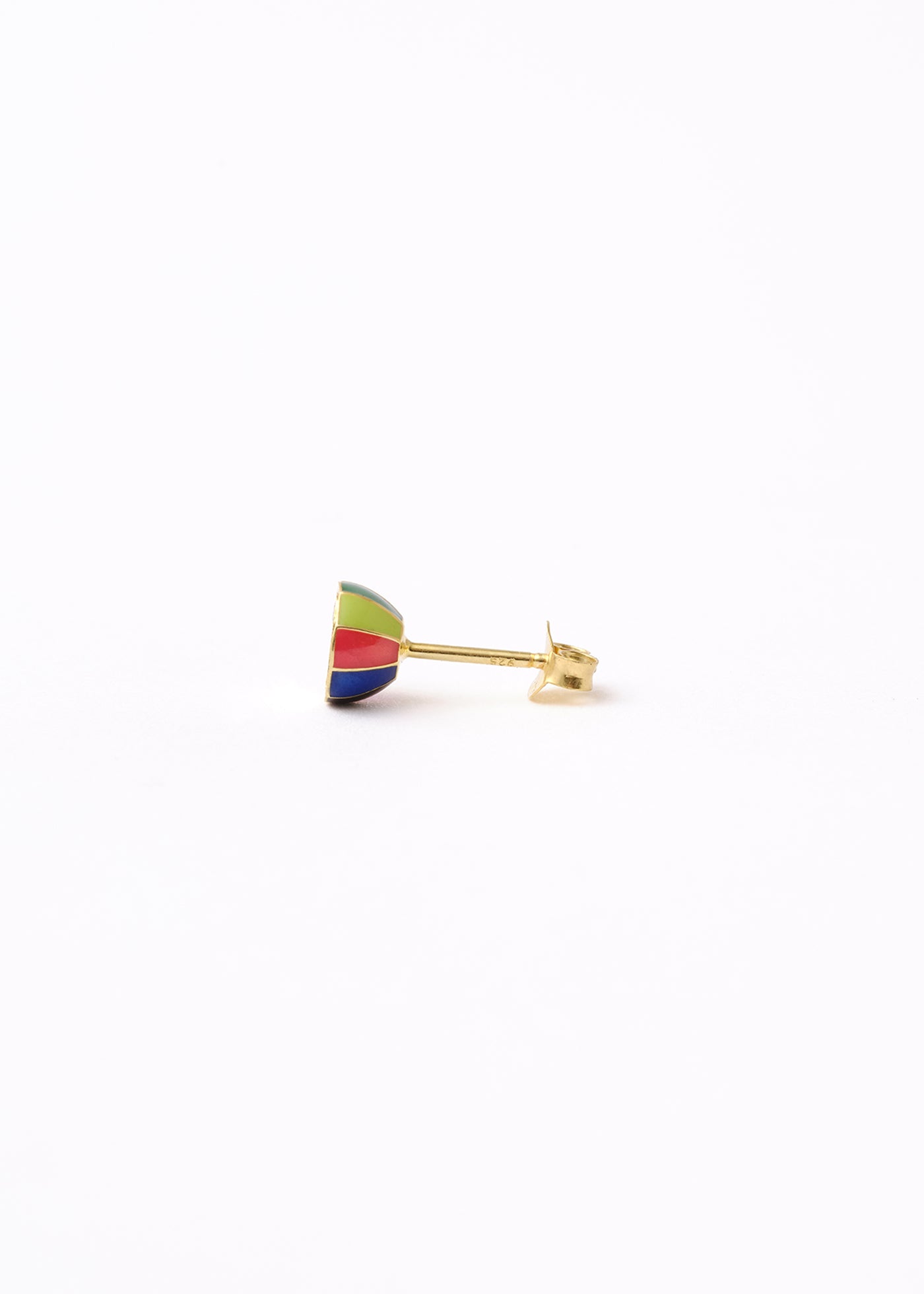 Polki Multi Color Enamel Stud