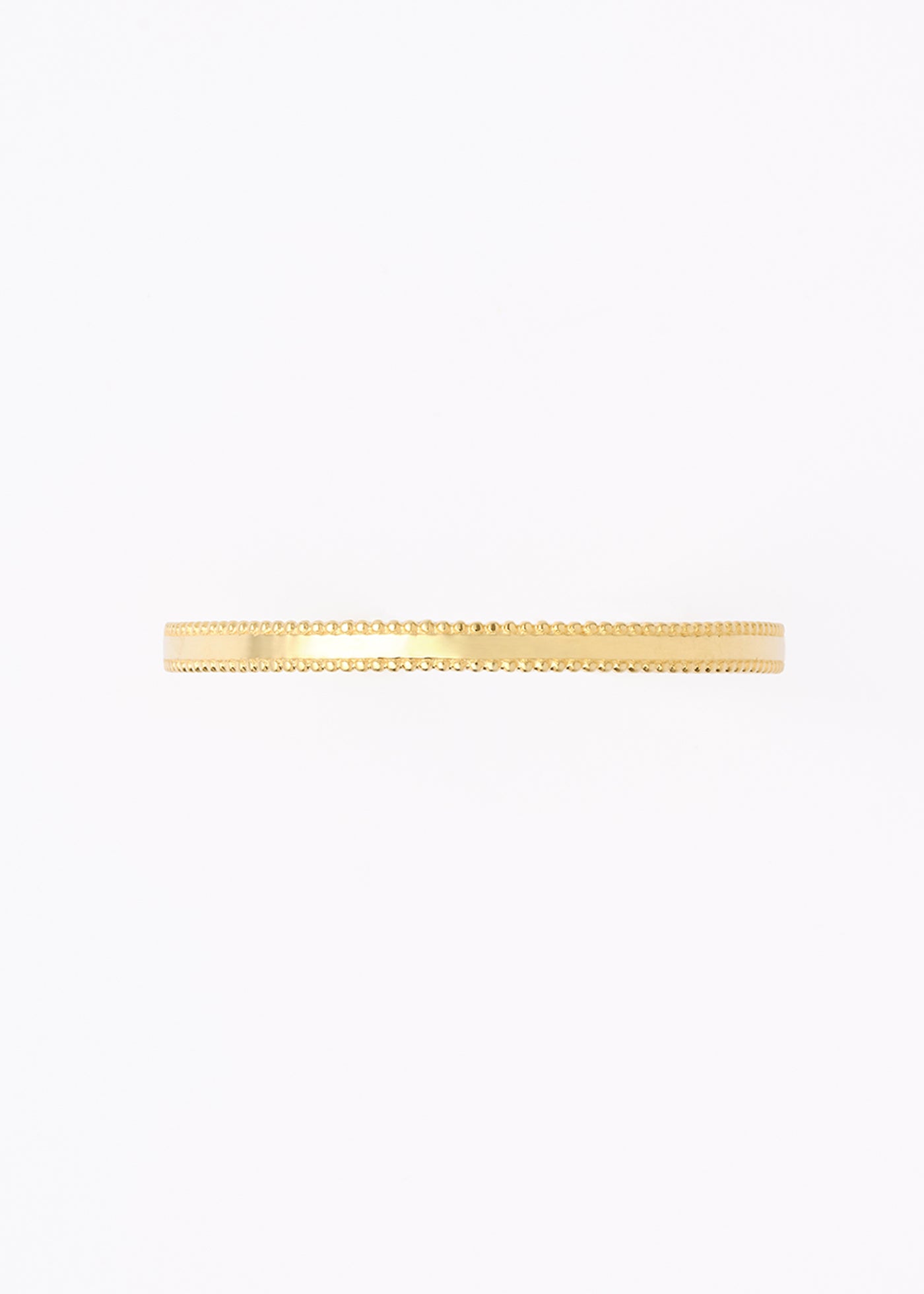 Milgrain Gold Bangle