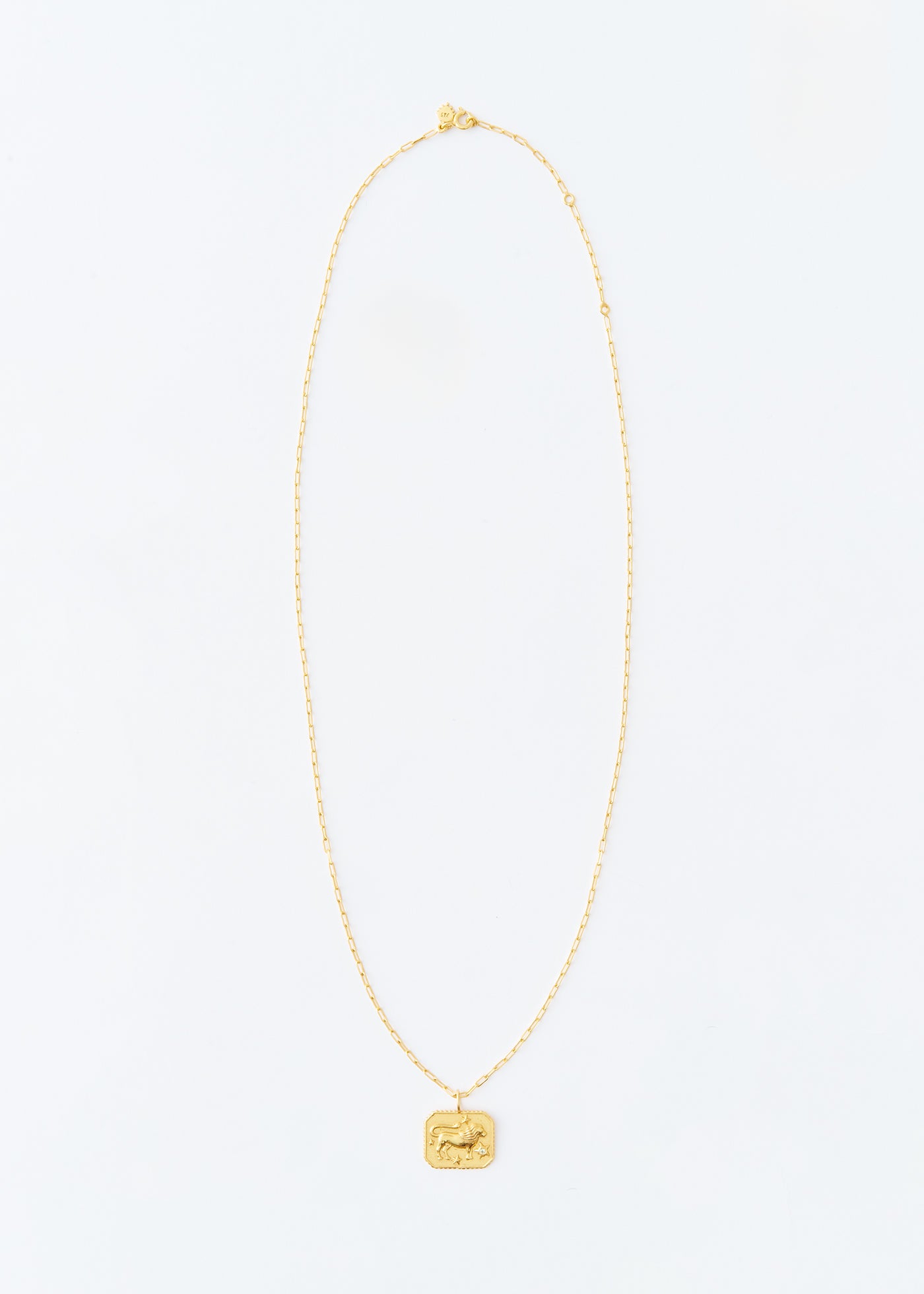 【12/10 10時発売】Astro Sign Plate Necklace LEO - 獅子座 -