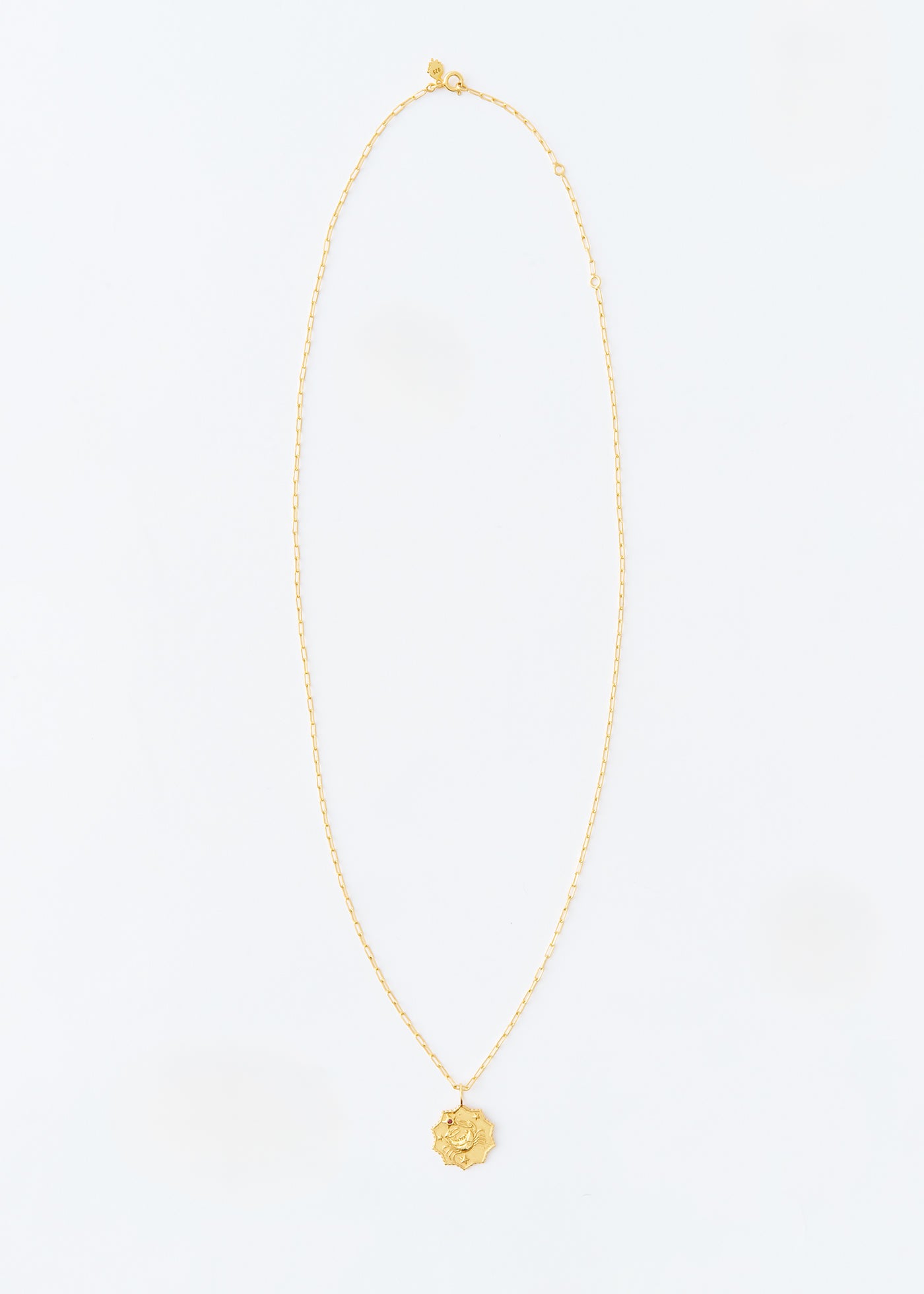 【12/10 10時発売】Astro Sign Plate Necklace CANCER - 蟹座 -