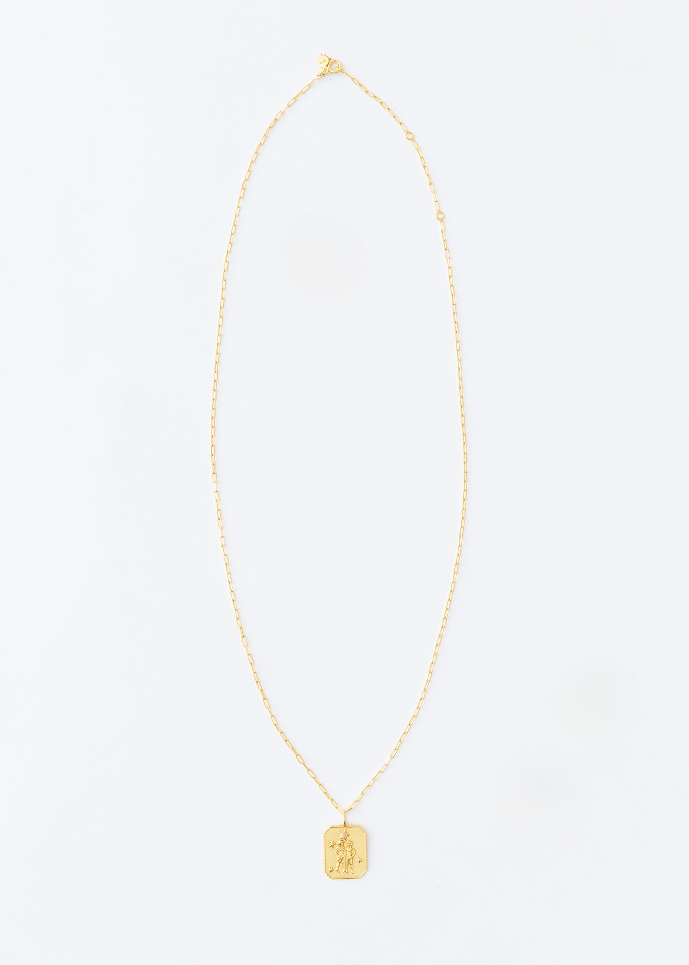 【12/10 10時発売】Astro Sign Plate Necklace GEMINI - 双子座 -