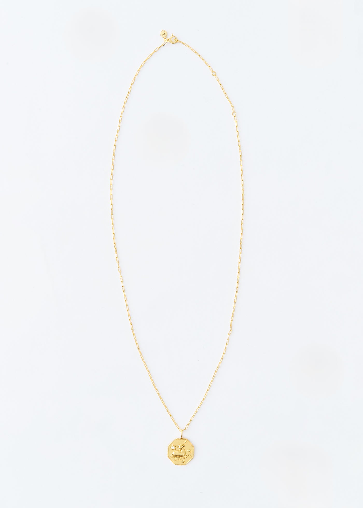 Astro Sign Plate Necklace ARIES - 牡羊座 - | Pasand by ne Quittez