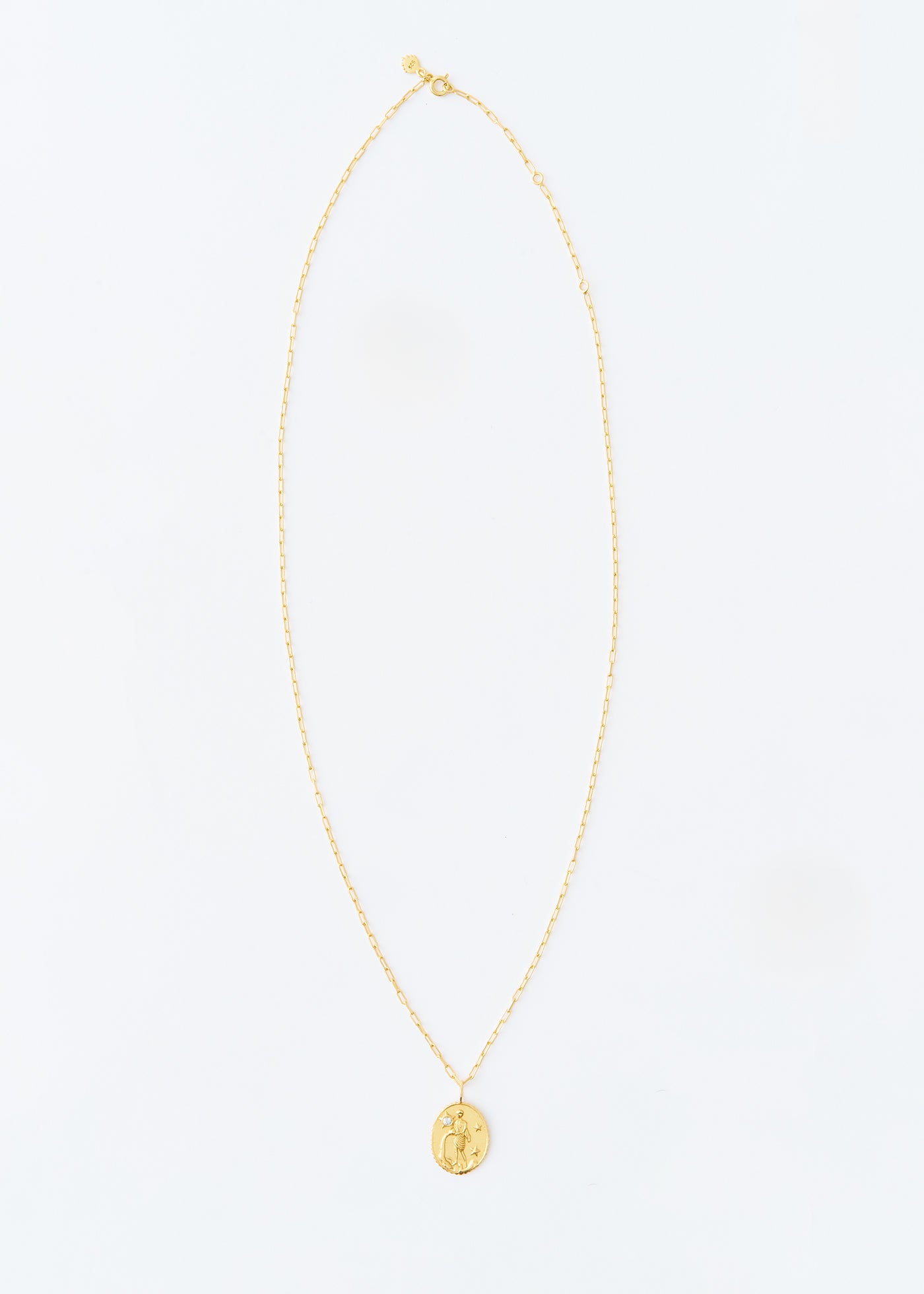 【12/10 10時発売】Astro Sign Plate Necklace AQUARIUS - 水瓶座 -