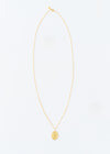 Astro Sign Plate Necklace AQUARIUS - 水瓶座 -