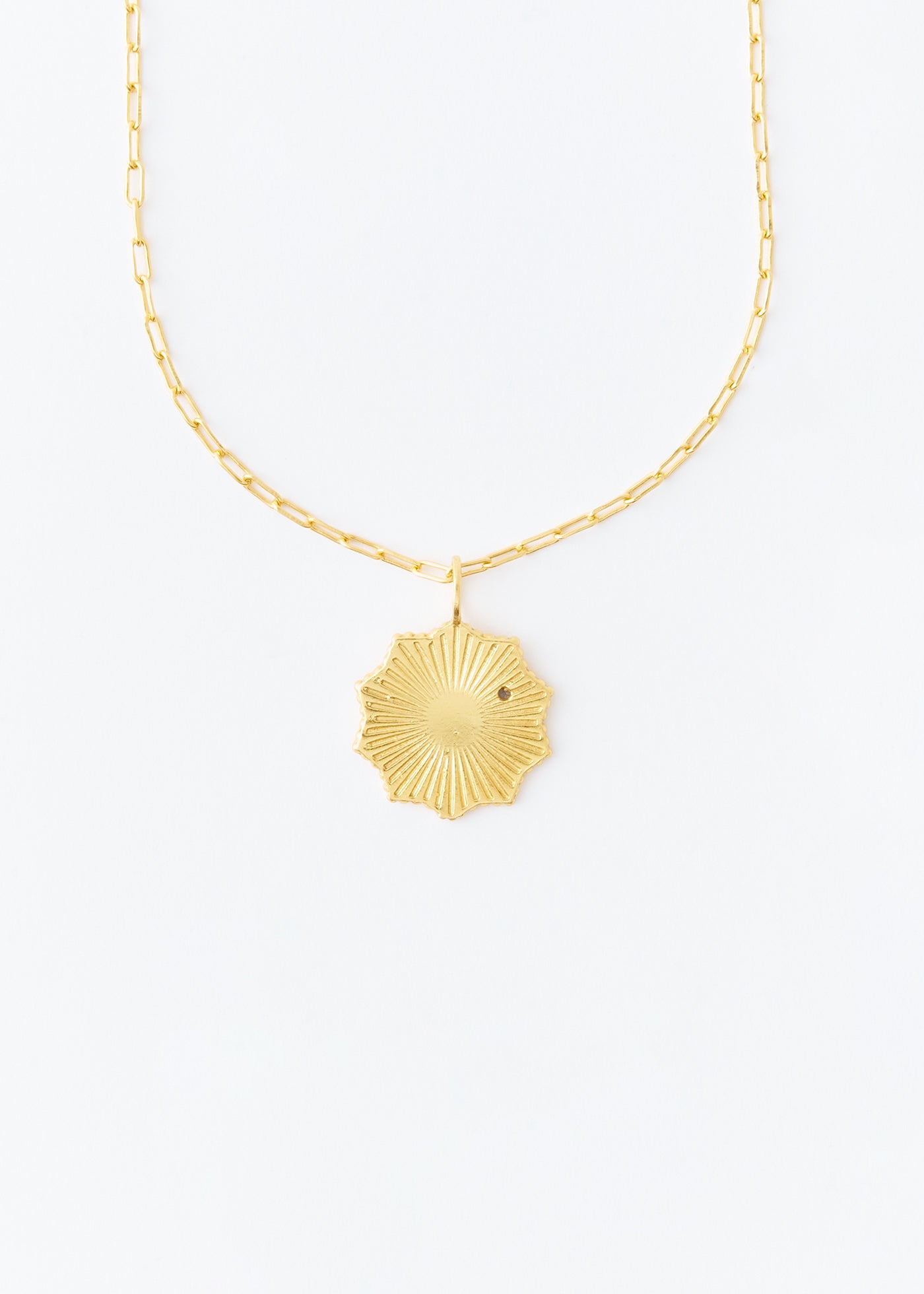 【ドバイ】24K インテリア　星座 射手座/Sagittarius Astro Sign Plate Necklace SAGITTARIUS - 射手座 - | Pasand by ne