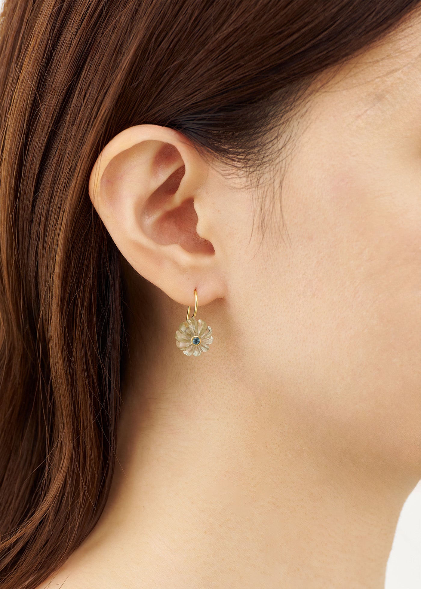 Pumpkin Pierce Green Quartz