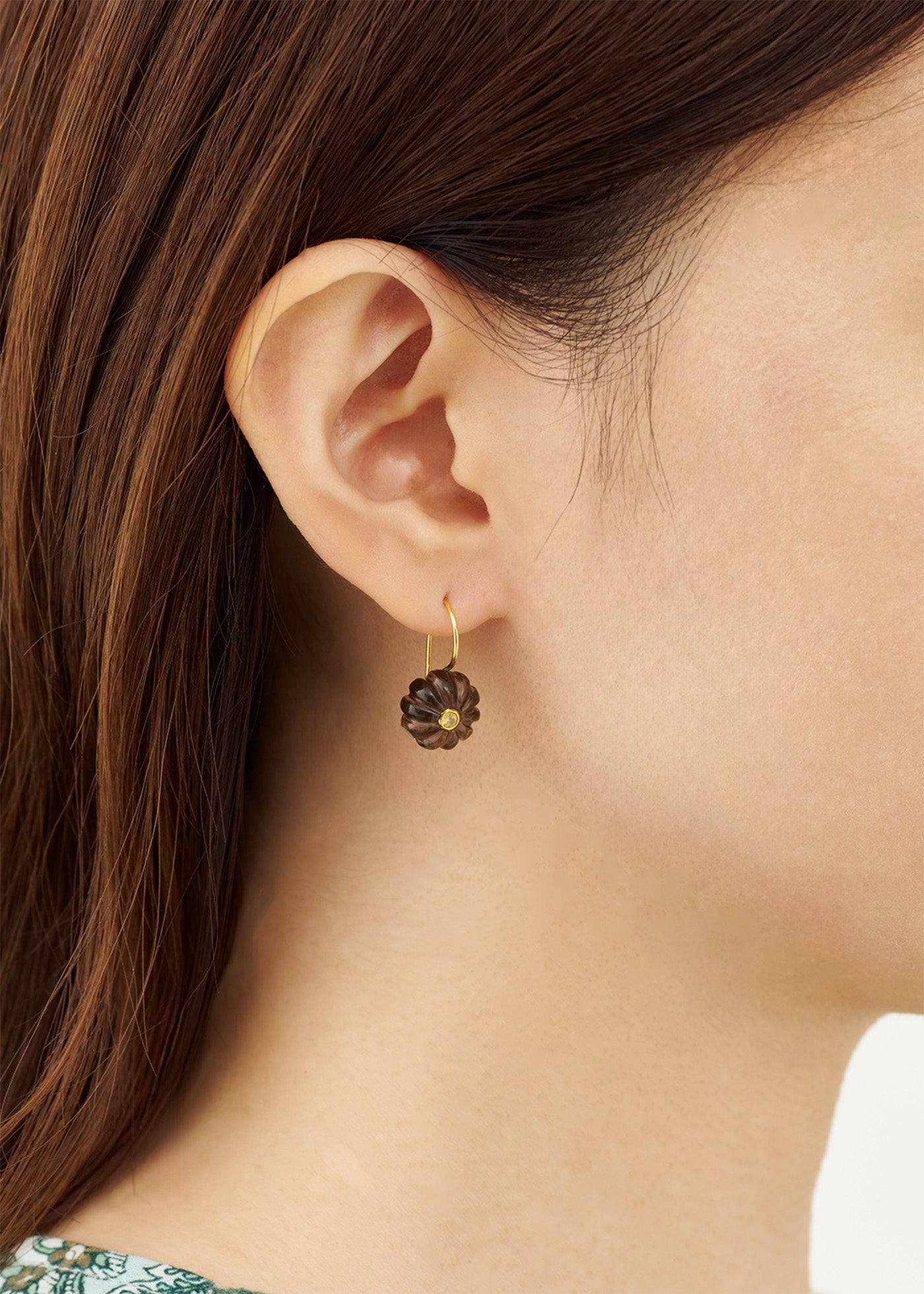 ハピハピ  Pumpkin Pierce Smoky Quartz | Pasand by ne Quittez pas