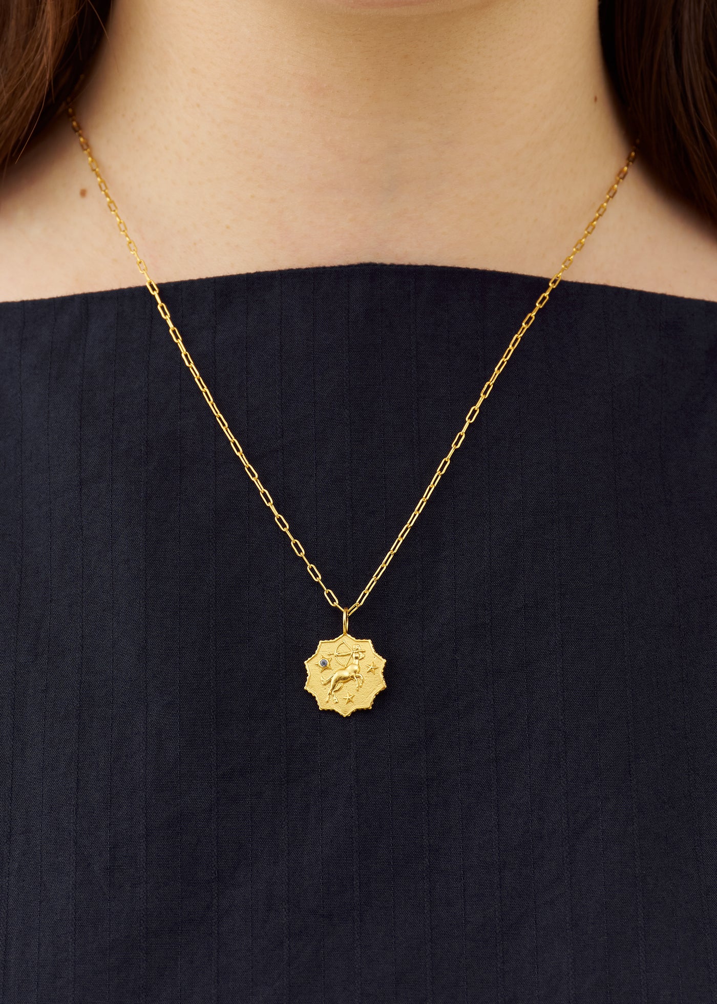 【12/10 10時発売】Astro Sign Plate Necklace SAGITTARIUS - 射手座 -