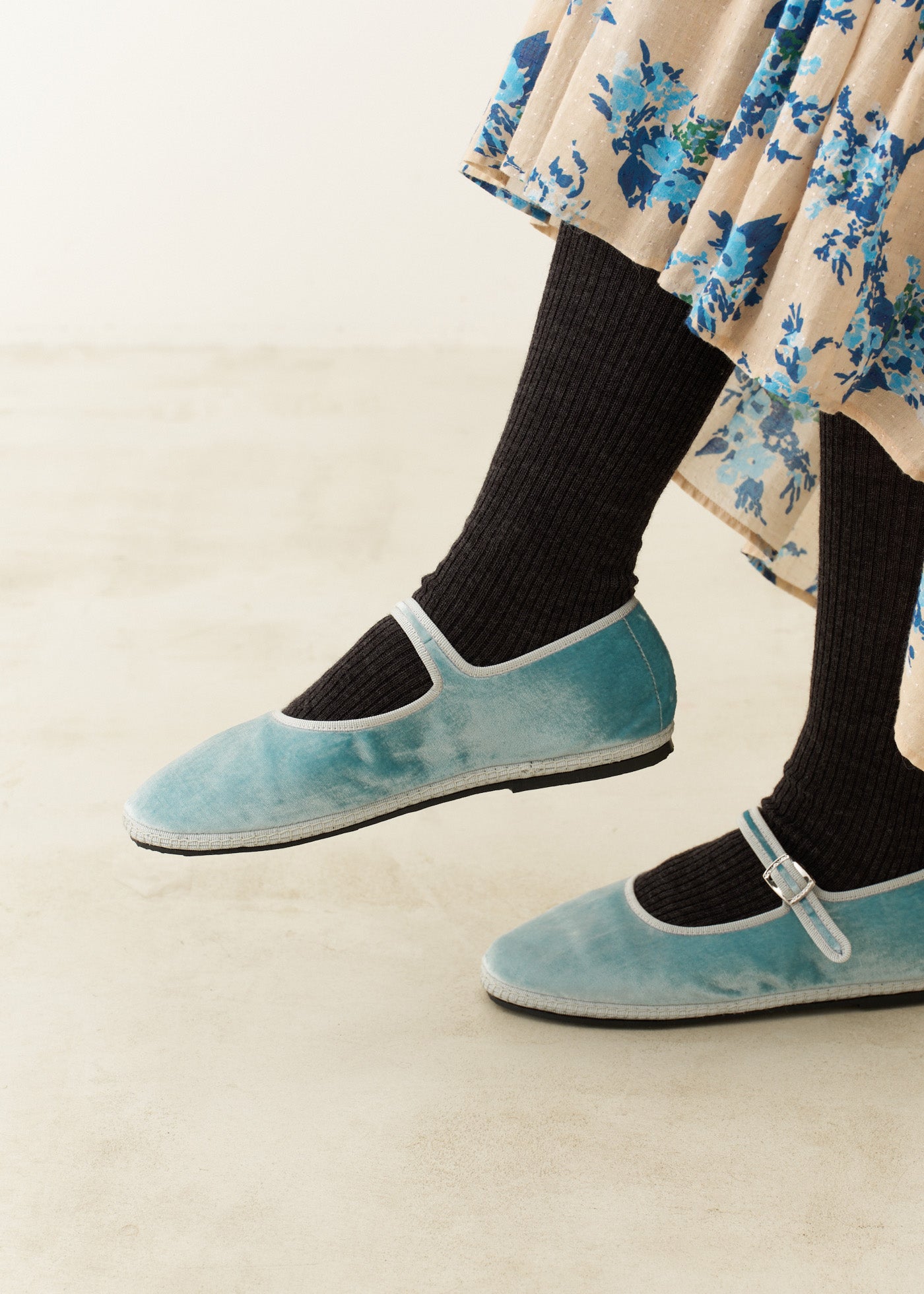 Sciuscia Shoes Maryjane Lt.blue