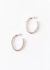 Oval Hoop Stud