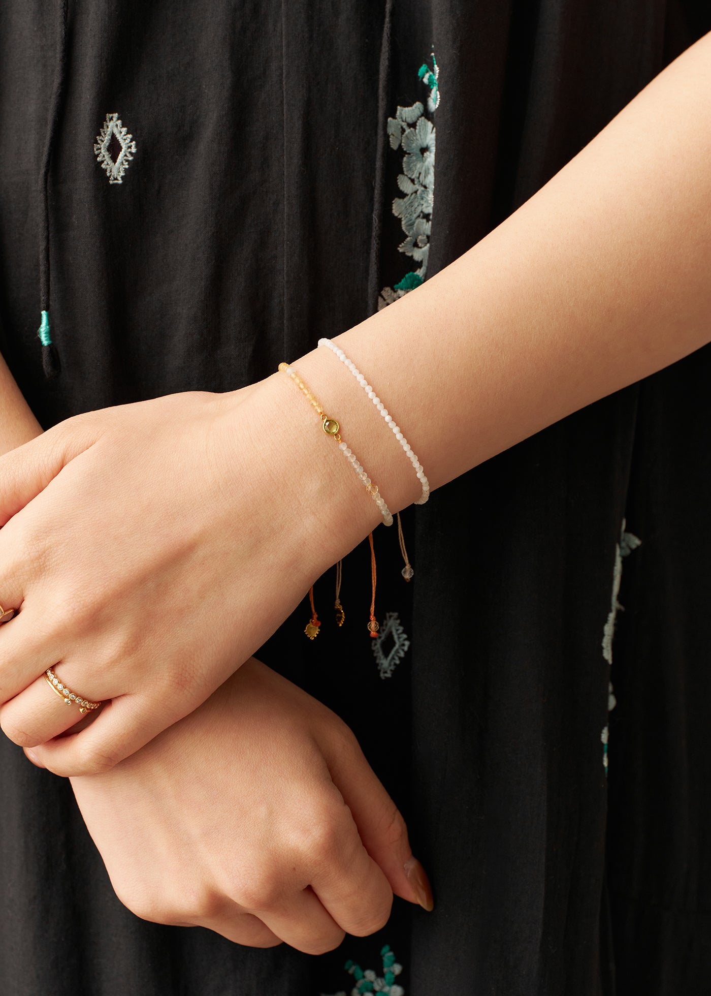 Chandra Beads Bracelet Peridot