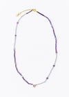 Chandra Beads Necklace Amethyst