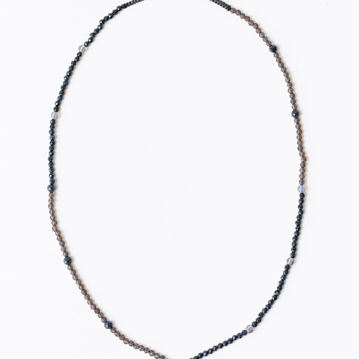 Chandra Beads Necklace Blue Sapphire | Pasand by ne Quittez pas 