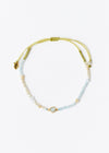 Chandra Beads Bracelet Aquamarine
