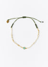Chandra Beads Bracelet Emerald