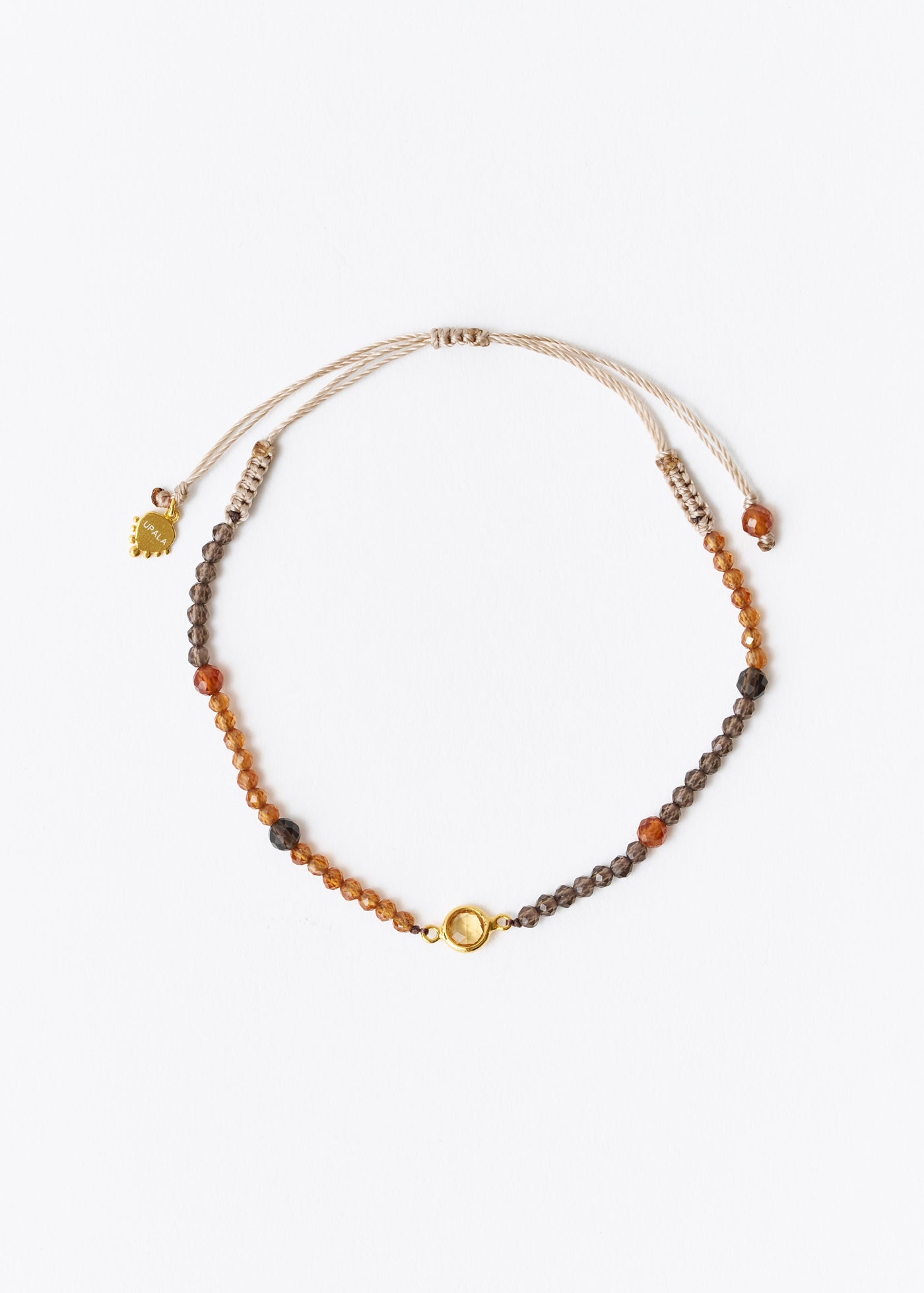 Chandra Beads Bracelet Citrine