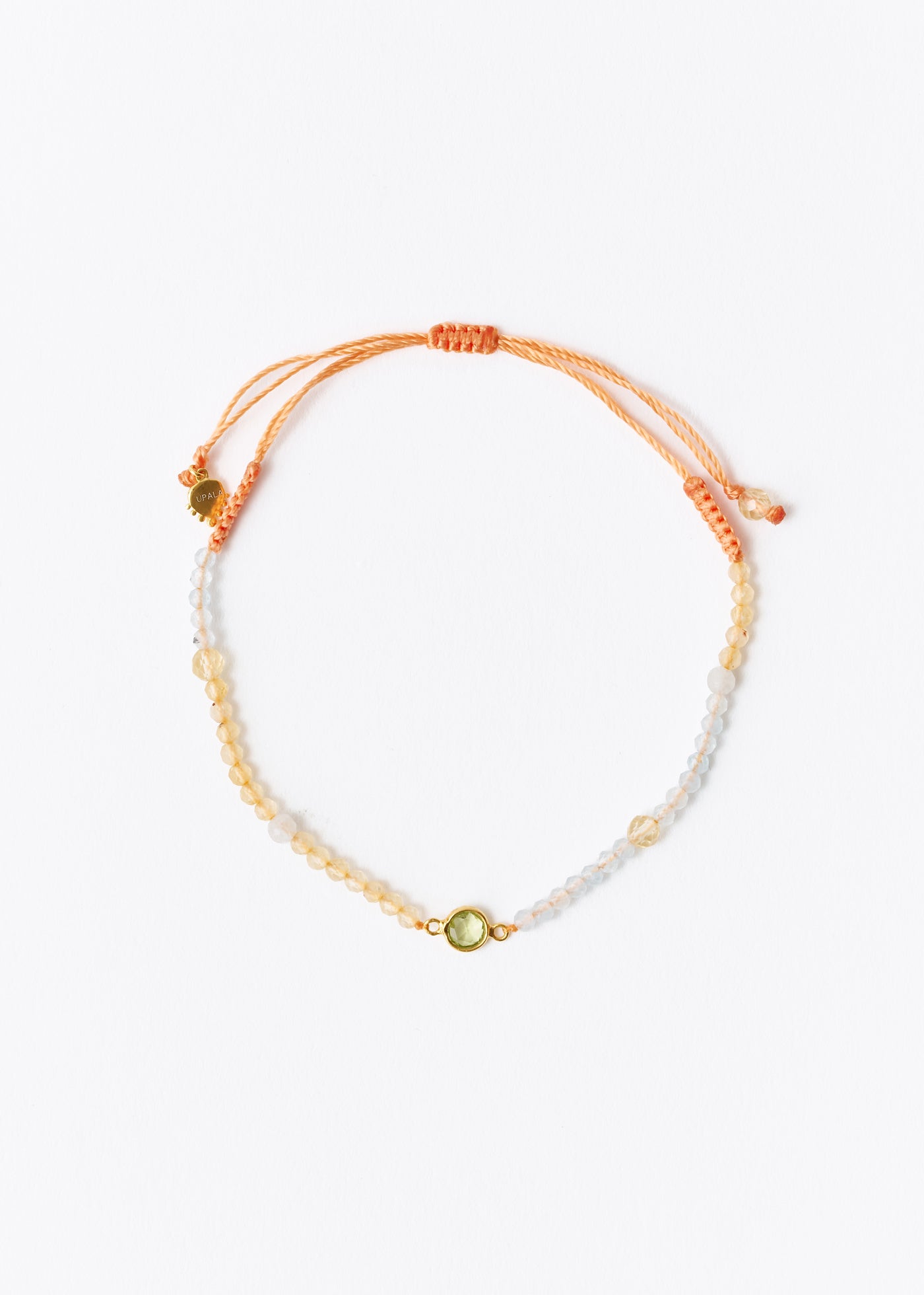 Chandra Beads Bracelet Peridot | Pasand by ne Quittez pas | パサン