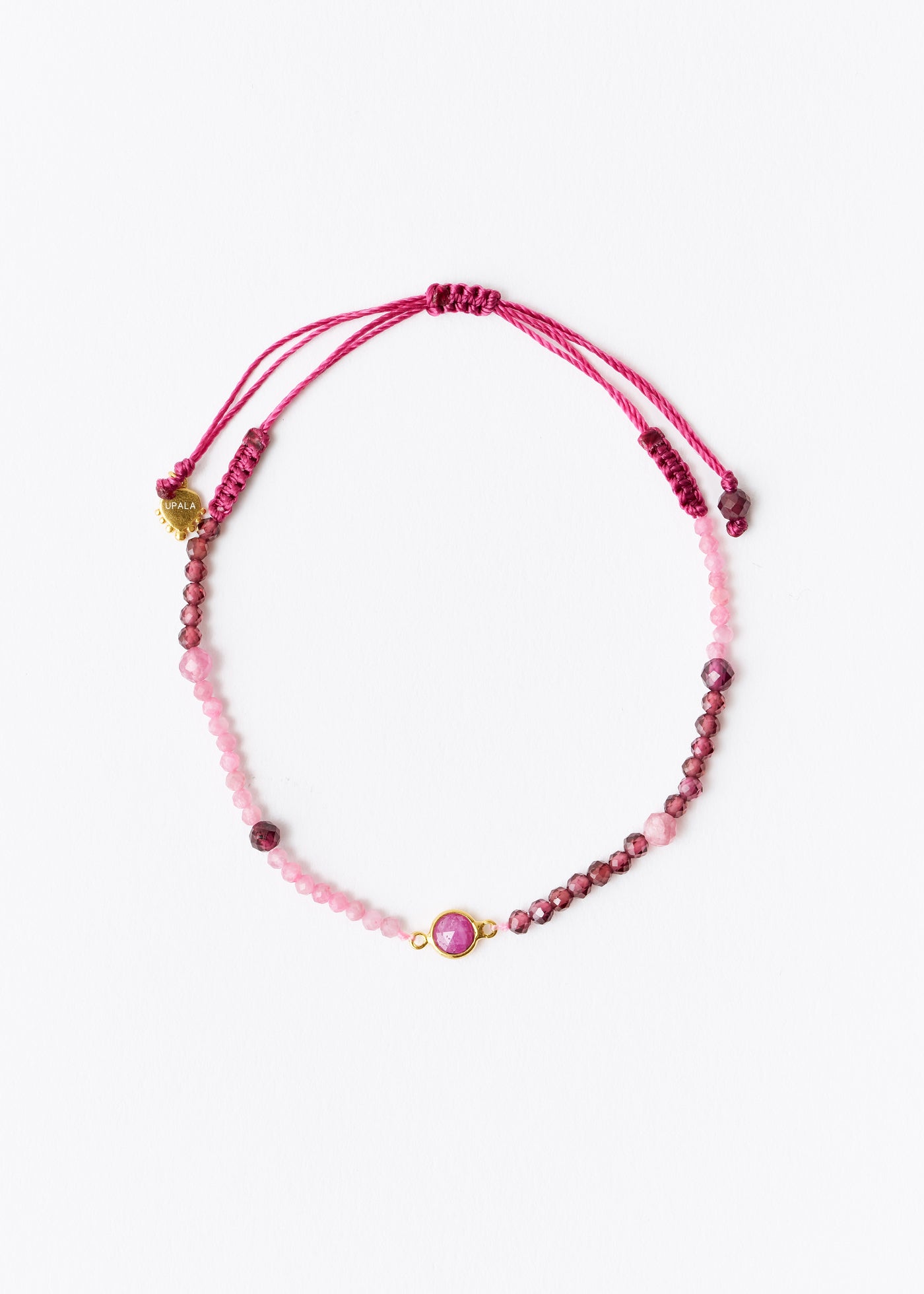 Chandra Beads Bracelet Ruby